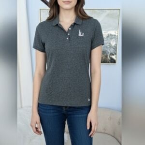 New Era Women's  Green Polo Shirt Size L
